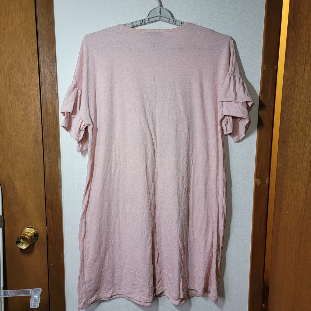 Lane Bryant Light Pink Sleep Shirt "No Bad Days" Womens Plus Size 18/20 NWT - Picture 5 of 7